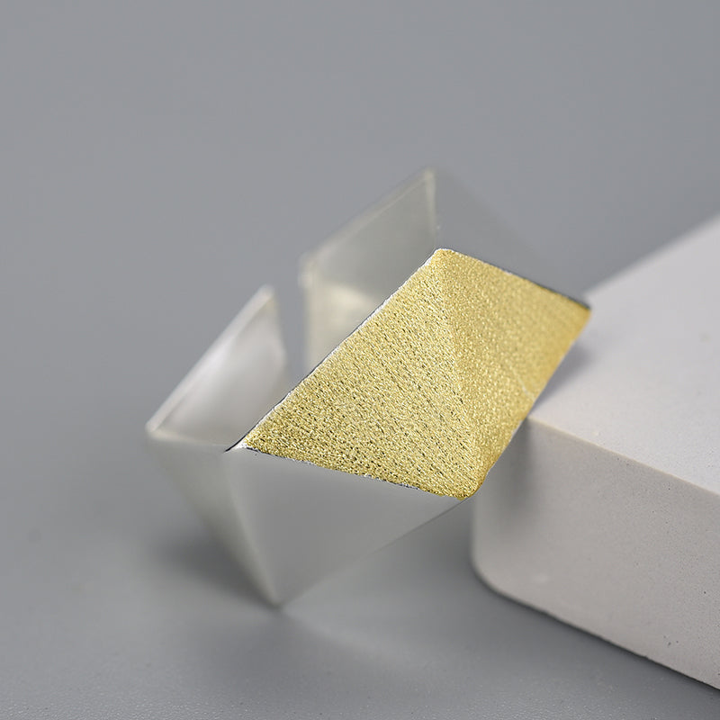 Geometric Origami Adjustable Ring