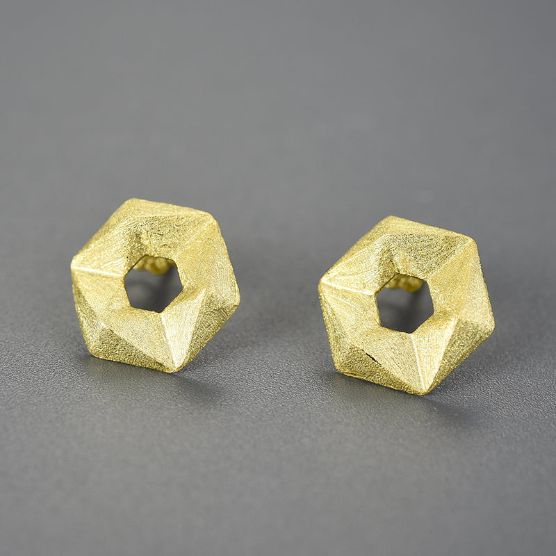 Geometric Stud Earrings