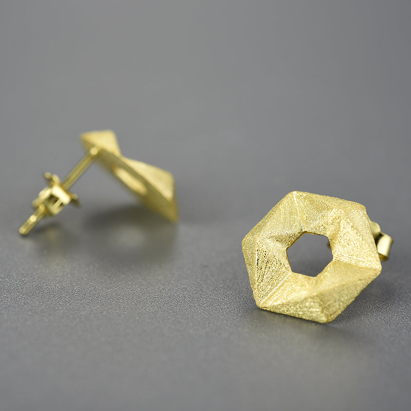 Geometric Stud Earrings