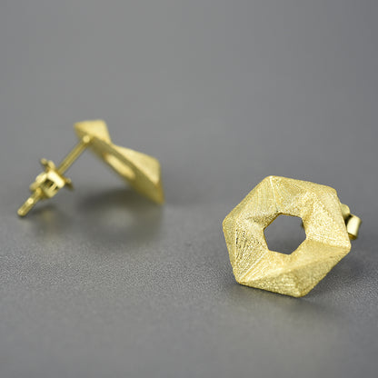 Geometric Stud Earrings