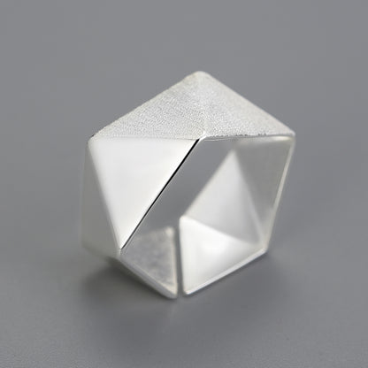 Geometric Origami Adjustable Ring