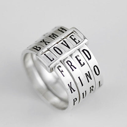 LOVE Rotatable Ring