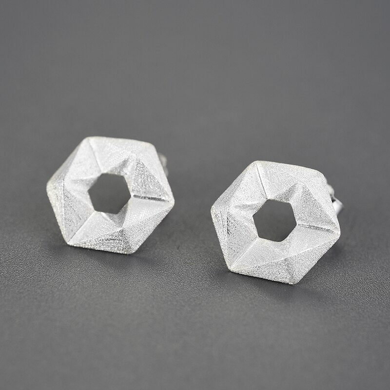 Geometric Stud Earrings