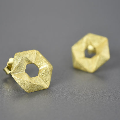 Geometric Stud Earrings