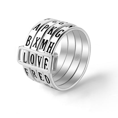 LOVE Rotatable Ring